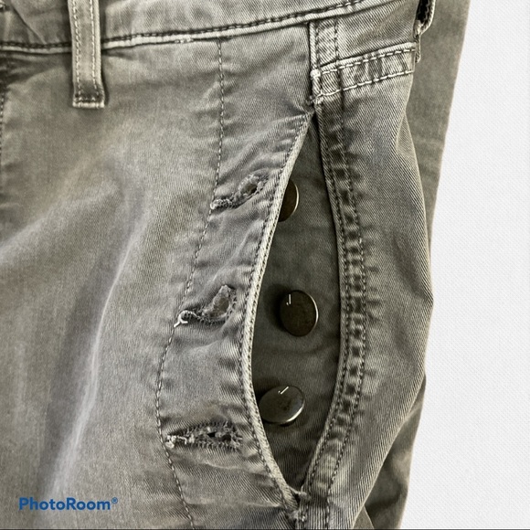 J Brand Zion Button Pocket Crop Skinny Pants - Picture 5 of 7